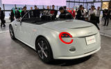 Daihatsu Vision Copen Tokyo motor show 2023 rear quarter