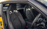 The cosseting seats of the Toyota GR Supra are as comfortable as the are supportive