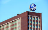 Volkswagen logo factory