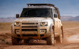 2020 Land Rover Defender reveal - off-roading front