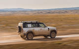 2020 Land Rover Defender reveal - off-roading side