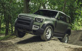 2020 Land Rover Defender reveal - off-roading front