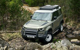 2020 Land Rover Defender reveal - off-roading front
