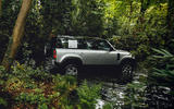 2020 Land Rover Defender reveal - off-roading side