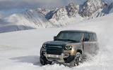 2020 Land Rover Defender reveal - off-roading front