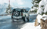 2020 Land Rover Defender reveal - driving rear