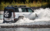 2020 Land Rover Defender reveal - wading rear