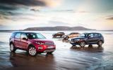 Land Rover Discovery Sport versus BMW X3, Volvo XC60 & Hyundai Santa Fe