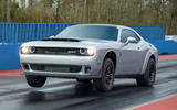 Dodge Challenger SRT Demon 170 2023 front quarter tracking wheelie