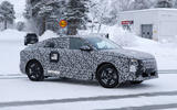 DS EV winter testing front quarter