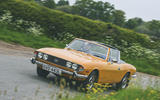 1972 Triumph Stag - cornering front
