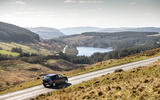 Dacia Sandero on a Welsh B-road