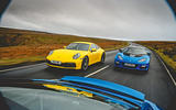 Porsche 911 vs Audi R8 V10 Coupé vs Lotus Evora GT410