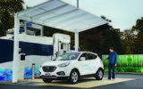 Hyundai ix35 Fuel Cell refuelling