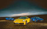 Porsche 911 vs Audi R8 V10 Coupé vs Lotus Evora GT410