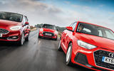 Audi A1 v. Ford Fiesta Vignale v. Mini Cooper Classic