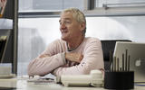 James Dyson looking pleased