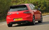 Volkswagen Golf GTI Clubsport Edition 40 rear cornering