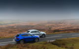 Porsche Macan vs Jaguar E-Pace 2019 - on the road