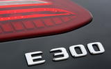 Mercedes E300 Coupe badging