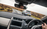 Porsche Macan vs Jaguar E-Pace 2019 - driving inside cabin