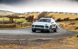 Porsche Macan vs Jaguar E-Pace 2019 - Porsche cornering