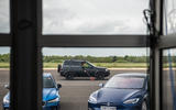 Thatcham braking test set-up