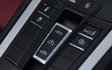 Porsche 911 Turbo Cabriolet roof controls