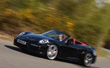 Porsche 911 Turbo Cabriolet cornering