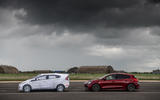 Vauxhall Astra and Ford Fiesta mock-up