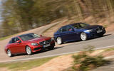 BMW 5 Series Jaguar XF Mercedes-Benz E-Class
