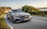 E Class estate front driving