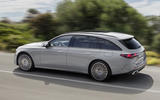E Class estate side rear