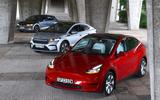 Electric car group test