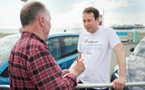 Evans talking to Tim Sherrington credit Charles Henderson