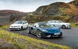 McLaren 570GT vs Volkswagen Golf GTI vs Mercedes-Benz E-Class Estate