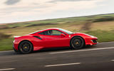 Ferrari 488 Pista 2018 UK first drive review - hero side