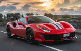 Ferrari 488 Pista 2018 UK first drive review - static front