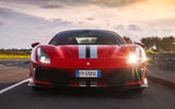Ferrari 488 Pista 2018 UK first drive review - nose