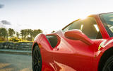 Ferrari 488 Pista 2018 UK first drive review - side aero