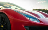 Ferrari 488 Pista 2018 UK first drive review - headlights