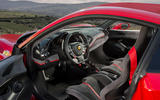 Ferrari 488 Pista 2018 UK first drive review - cabin