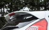 Ford Fiesta ST Mk7 rear spoiler detail