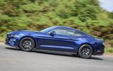 Ford Mustang four-cylinder 2018 UK first drive review panning