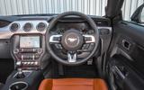 Ford Mustang four-cylinder 2018 UK first drive review dashboard