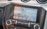 Ford Mustang four-cylinder 2018 UK first drive review infotainment