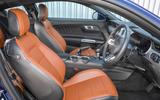 Ford Mustang four-cylinder 2018 UK first drive review cabin