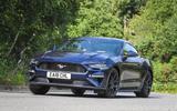 Ford Mustang four-cylinder 2018 UK first drive review front