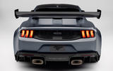 Ford Mustang GTD 2024 сзади вблизи