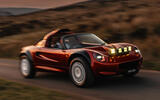 Get Lost Project Safari Lotus Elise S1 front quarter tracking